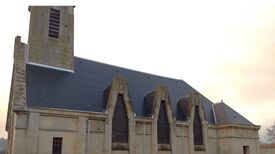 Travaux toit église