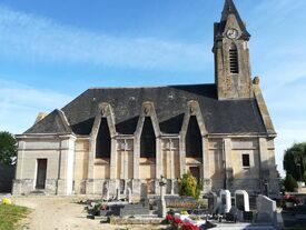 Eglise et entrée du cimetière