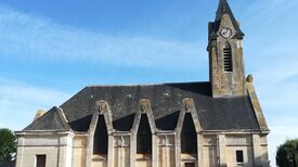 Toiture église avant travaux