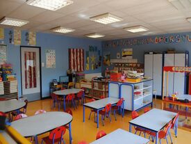 Salle de classe maternelle