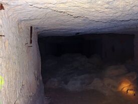 Eboulement dans les grottes Eboulement dans les grottes
