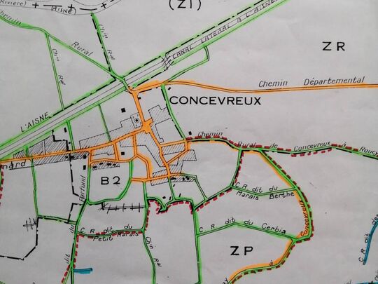 Cartographie des chemins