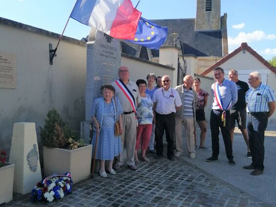 Inauguration de la plaque commémorative