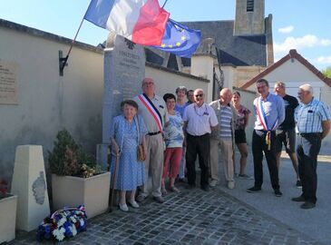 Inauguration de la plaque commémorative