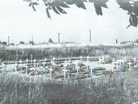 Cimetière provisoire pour les soldats de la 2ième guerre Cimetière provisoire pour les soldats de la 2ième guerre